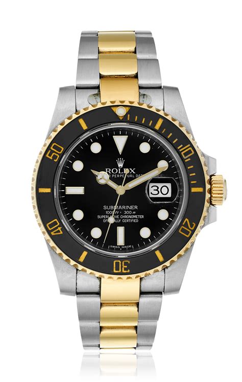 rolex submariner two tone bezel|rolex submariner value chart.